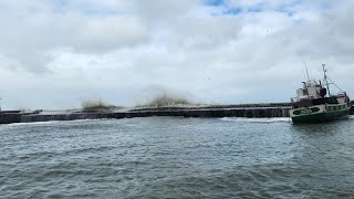 Conditions at Kalk Bay Harbour, Cape Town, South Africa, today