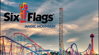 مدينة ملاهي  six Flags Califonia