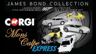 Mons Calpe Express 007 Corgi Launch Event...