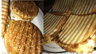 شوفوا جوزي عملنا انا واولادي فطار بشوات🥪😍