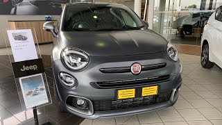 2022 FIAT 500x Sport in depth view of exterior and interior