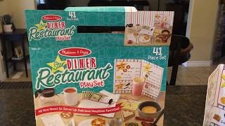 Melissa & Doug Diner Restaurant Playset Review