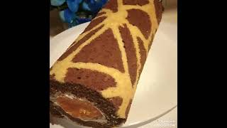 Mandalinalı Rulo pasta (Mandarin Swiss Rolls)(Мандаринские рулетики)