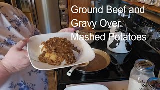 Homestyle Cooking: Gravy-Smothered Ground Beef