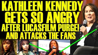 KATHLEEN KENNEDY OUTRAGE WITH FANS AFTER GETTING PUNISHED BY WOKE DISNEY! LUCASFILM LOSES IT