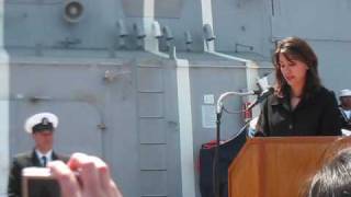 Command Master Chief  Retirement Ceremony Daughter's Speech (Jennifer)  .wmv