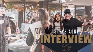 Steve Aoki's NEW YEARS EVE - Watch AdamK + Steve Aoki - Tomorrowland Belgium 2024 Interview.