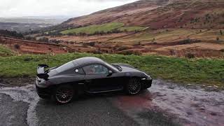 WALES Breacon Beacons Porsche Cayman S 🏎️Mavic Air ✈️