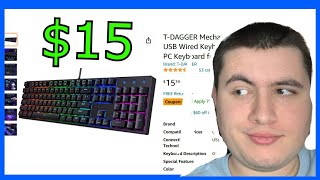 You can Buy a FULL Mechanical Keyboard for $15. How good is it?