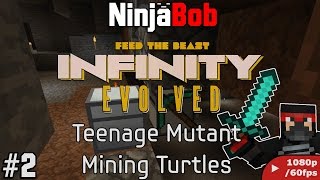 Minecraft: FTB Infinity Evolved [#2] "Teenage Mutant Mining Turtles"