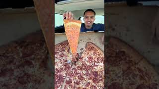 Biggest Seized Pizza 🍕 in Texas ~ Cian Abion