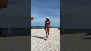 Miami Beach 🏖️😎🤤 and the hottie esha gupta # eshagupta # viral # hottie # short