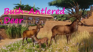 Bush Antlered Deer (Eucladoceros) by Narwhaler - PLanet Zoo Mod