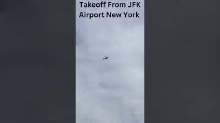 JFK Airport Plane TakeOff