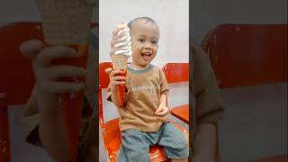 Makan ice cream jumbo😍 #minivlog #adayinmylife #shorts