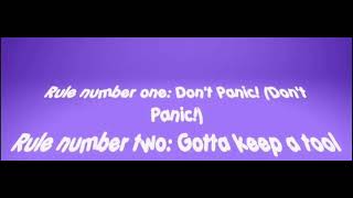 Jay Aston X King Eli X LittleRichh - Don’t Panic (Lyrics in 4K)