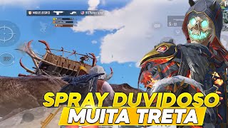 O SPRAY DUVIDOSO DESSE YOUTUBER - GUERRA NO PUBG MOBILE