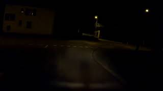 Peugeot Speedfight ride at night (description)