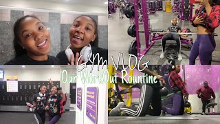 GYM VLOG | OUR WORKOUT ROUTINE