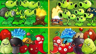 All NEW & OLD Plants in Pvz 2 vs Pvz 1 Battlez - Who Will Win? -  Team Plant vs Team Plant