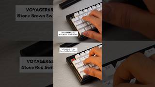 Voyager68 v2 Lite New Switches! #pressplayid #mechanicalkeyboard #typingtest