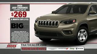 Big Finish Sales Event - 2020 Jeep Cherokee Latitude Lux 4x4