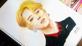 Jimin - BTS | SPEED DRAWING | Realistic Portrait // Ignite Art