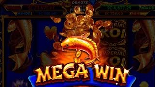 Mega Win!!! $100 in $5 Bets on Imperial Koi on Chumba Casino