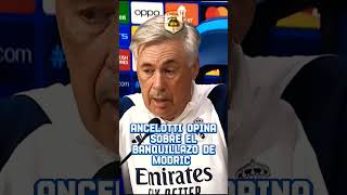 ANCELOTTI OPINA SOBRE EL BANQUILLAZO DE MODRIC