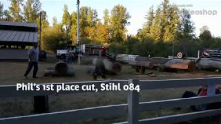 Chainsaw Races Cottage Grove WOE 2018