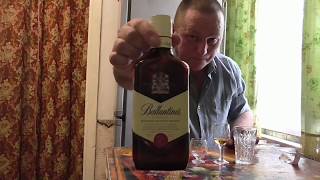 Пью Виски "Ballantines" первый раз в жизни..