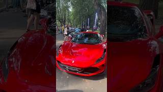 Красная Ferrari F8 Tributo #cars #carspotting #ferrari #f8tributo #red #красный