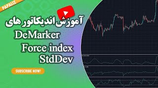 آموزش اندیکاتورها_DeMarker,Force index,StdDev