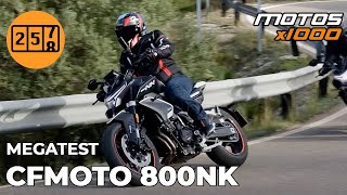 CFMoto 800 NK. Agárrate ... que vienen curvas | Motosx1000