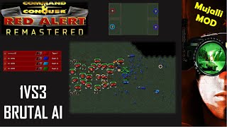 /Command & Conquer Red Alert Remastered/ (Skirmish) 1VS3 Brutal AI  I Mega fmp 2VS2 I