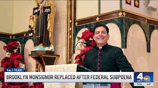 Brooklyn monsignor in Sabrina Carpenter video controversy replaced after subpoena | NBC New York