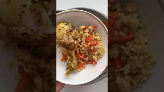 One pot chicken with bulgur. Full recipe in the description