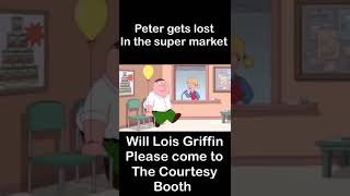 #familyguy #shorts #funny #memes #peppapig #tiktok #store #kids Peter gets lost in supermarket