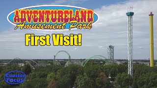 FIRST VISIT TO ADVENTURELAND! Adventureland Iowa Vlog