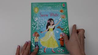 Usborne - Sticker Dolly Dressing Snow White