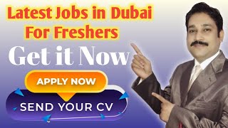 Jobs in Dubai For Freshers| Dubai Jobs Today | UAE Jobs