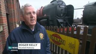 Bluebell Railway - ASH project report on ITV Meridian News 9th January 2017