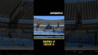 Napoli Lecce 0-0 Fino al confine!!! De Laurentiis vuole trasferire la squadra a Capri!!! 😂😂😂