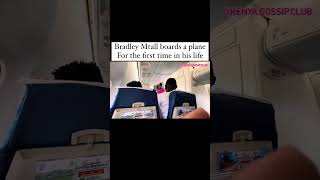 Bradley mtall boards a plane for the first time in his life 🤗🤗