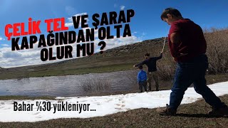 ÇELİK TEL VE ŞARAP KAPAĞINDAN OLTA YAPIMI | BAHAR GELİYOR!!!