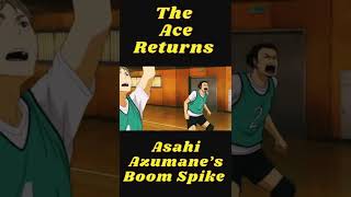 Haikyuu | The Ace Returns to Karasuno #haikyuu #shorts