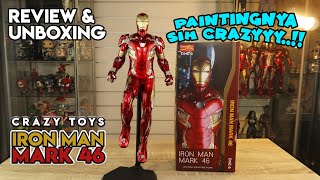 REVIEW: Crazy Toys Iron Man Mark 46 Ver 2 | 1/6 Scale Collectible Figure