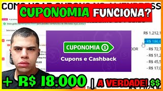 ✅ Como funciona o CASHBACK DO CUPONOMIA na prática? PAGA DE VERDADE | Veja minha tela!