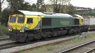 66420 On A Freightliner At Water Orton 29 4 21