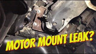 Ford Expedition - Lincoln Navigator Bad Motor mount - leaking Motor Mount? Oil Leak?